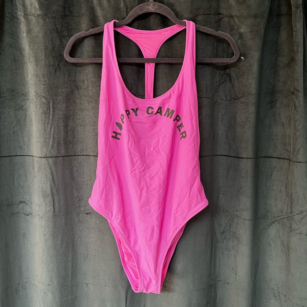 Aerie Happy Camper One Piece Swimsuit